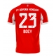 Bayern Munich Sacha Boey #23 Replike Domaci Dres 2025-26 Kratak Rukav